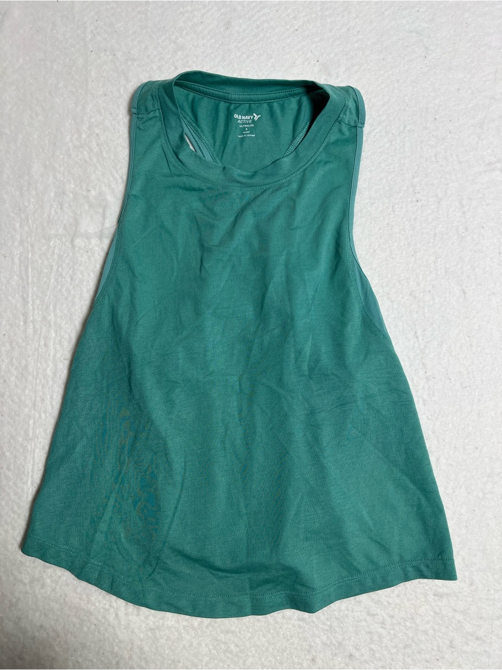Old Navy Teal Green Racerback Tank Top - Women's